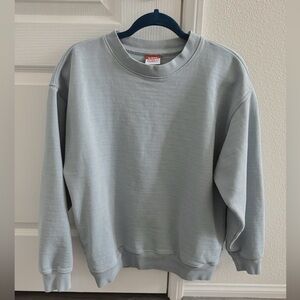 Aritzia TNA Fleece Crewneck Sweater